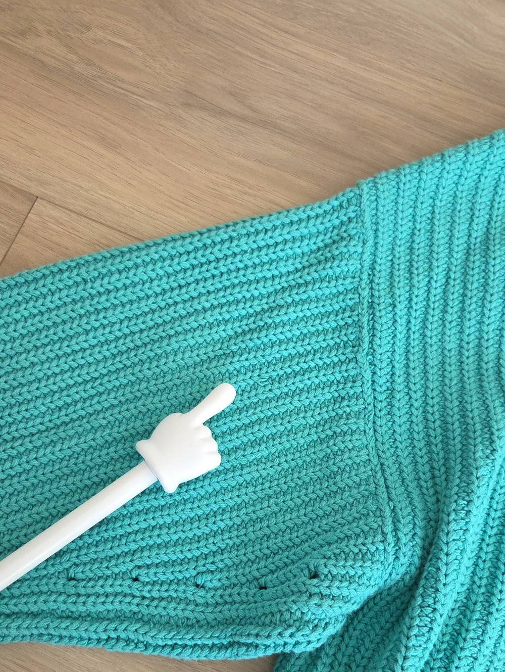 Free People Turquoise Sweater